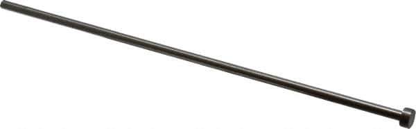 Gibraltar - 7/32" Pin Diam, 13/32" Head Diam x 3/16" Head Height, 10" OAL, Hard Core Pin - Steel, 9-13/16" Pin Length - Exact Tool & Supply