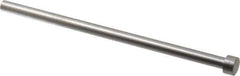 Gibraltar - 9/32" Pin Diam, 7/16" Head Diam x 1/4" Head Height, 6" OAL, Hard Core Pin - Steel, 5-3/4" Pin Length - Exact Tool & Supply