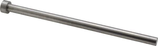 Gibraltar - 5/16" Pin Diam, 1/2" Head Diam x 1/4" Head Height, 6" OAL, Hard Core Pin - Steel, 5-3/4" Pin Length - Exact Tool & Supply