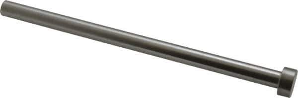Gibraltar - 11/32" Pin Diam, 9/16" Head Diam x 1/4" Head Height, 6" OAL, Hard Core Pin - Steel, 5-3/4" Pin Length - Exact Tool & Supply