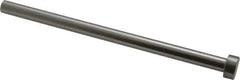 Gibraltar - 11/32" Pin Diam, 9/16" Head Diam x 1/4" Head Height, 6" OAL, Hard Core Pin - Steel, 5-3/4" Pin Length - Exact Tool & Supply