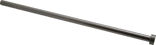 Gibraltar - 11/32" Pin Diam, 9/16" Head Diam x 1/4" Head Height, 10" OAL, Hard Core Pin - Steel, 9-3/4" Pin Length - Exact Tool & Supply