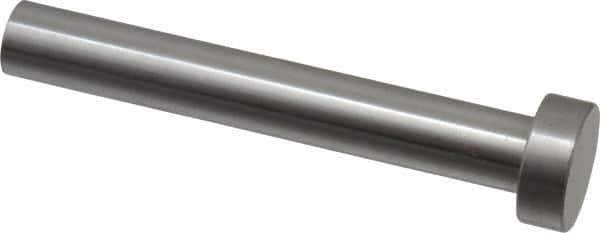 Gibraltar - 13/32" Pin Diam, 11/16" Head Diam x 1/4" Head Height, 3" OAL, Hard Core Pin - Steel, 2-3/4" Pin Length - Exact Tool & Supply