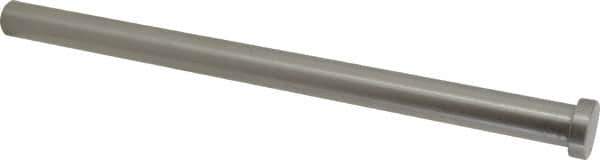 Gibraltar - 5/8" Pin Diam, 7/8" Head Diam x 1/4" Head Height, 10" OAL, Hard Core Pin - Steel, 9-3/4" Pin Length - Exact Tool & Supply