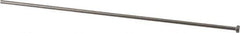 Gibraltar - 2.5mm Pin Diam, 5mm Head Diam x 2mm Head Height, 160mm OAL, Straight Ejector Pin - Steel, 158mm Pin Length - Exact Tool & Supply