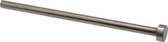 Gibraltar - 6mm Pin Diam, 12mm Head Diam x 5mm Head Height, 125mm OAL, Straight Ejector Pin - Steel, 120mm Pin Length - Exact Tool & Supply