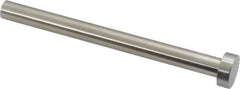 Gibraltar - 8mm Pin Diam, 14mm Head Diam x 5mm Head Height, 100mm OAL, Straight Ejector Pin - Steel, 95mm Pin Length - Exact Tool & Supply