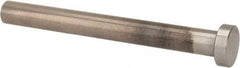 Gibraltar - 10mm Pin Diam, 16mm Head Diam x 5mm Head Height, 100mm OAL, Straight Ejector Pin - Steel, 95mm Pin Length - Exact Tool & Supply