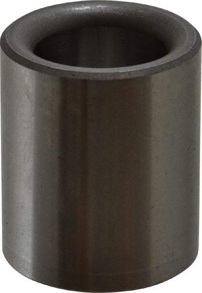 Made in USA - 1-3/8" OAL, 3/4" ID, 1-1/8" Body Diam, Heat Treated Steel, Die & Mold Straight Bushing - Self Lubricating - Exact Tool & Supply
