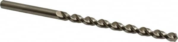 Accupro - 5/16" 130° Parabolic Flute Vanadium High Speed Steel Taper Length Drill Bit - Exact Tool & Supply