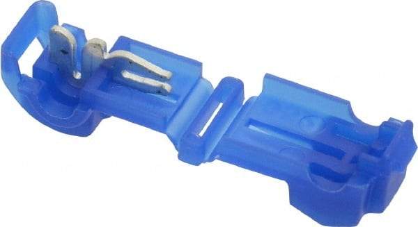 3M - 18 to 14 AWG, Nylon, Fully Insulated, Female Wire Disconnect - 1/4 Inch Wide Tab, Blue, CSA Certified, CSA LR32411, UL File E70512, UL Listed - Exact Tool & Supply