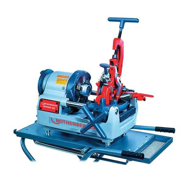 Rothenberger - Pipe Threading Machines Maximum Pipe Size Capacity (Inch): 2 Minimum Pipe Size Capacity (Inch): 1/2 - Exact Tool & Supply
