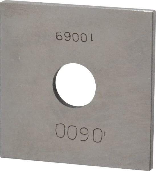 Value Collection - 0.06" Square Steel Gage Block - Accuracy Grade 0 - Exact Tool & Supply