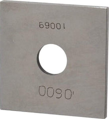 Value Collection - 0.06" Square Steel Gage Block - Accuracy Grade 0 - Exact Tool & Supply