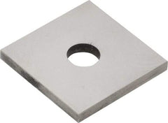 Value Collection - 0.1" Square Steel Gage Block - Accuracy Grade 0 - Exact Tool & Supply