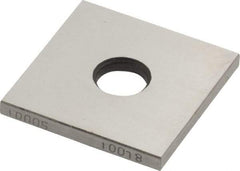 Value Collection - 0.10005" Square Steel Gage Block - Accuracy Grade 0 - Exact Tool & Supply