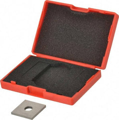 Value Collection - 0.1001" Square Steel Gage Block - Accuracy Grade 0, Includes NIST Traceability Certification - Exact Tool & Supply