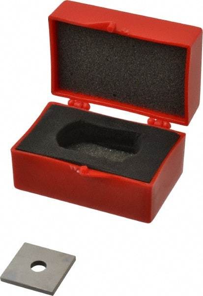 Value Collection - 0.1009" Square Steel Gage Block - Accuracy Grade 0, Includes NIST Traceability Certification - Exact Tool & Supply