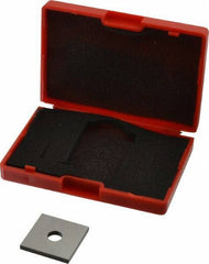 Value Collection - 0.105" Square Steel Gage Block - Accuracy Grade 0, Includes NIST Traceability Certification - Exact Tool & Supply