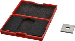 Value Collection - 0.112" Square Steel Gage Block - Accuracy Grade 0, Includes NIST Traceability Certification - Exact Tool & Supply