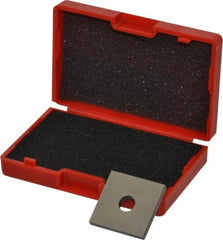 Value Collection - 0.114" Square Steel Gage Block - Accuracy Grade 0, Includes NIST Traceability Certification - Exact Tool & Supply