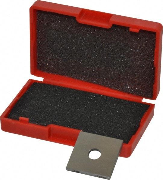 Value Collection - 0.116" Square Steel Gage Block - Accuracy Grade 0, Includes NIST Traceability Certification - Exact Tool & Supply