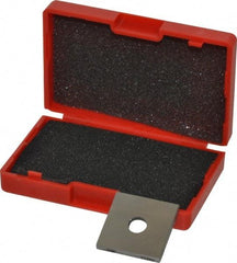Value Collection - 0.116" Square Steel Gage Block - Accuracy Grade 0, Includes NIST Traceability Certification - Exact Tool & Supply