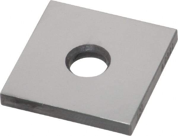 Value Collection - 0.12" Square Steel Gage Block - Accuracy Grade 0, Includes NIST Traceability Certification - Exact Tool & Supply
