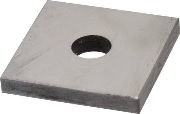 Value Collection - 0.137" Square Steel Gage Block - Accuracy Grade 0, Includes NIST Traceability Certification - Exact Tool & Supply