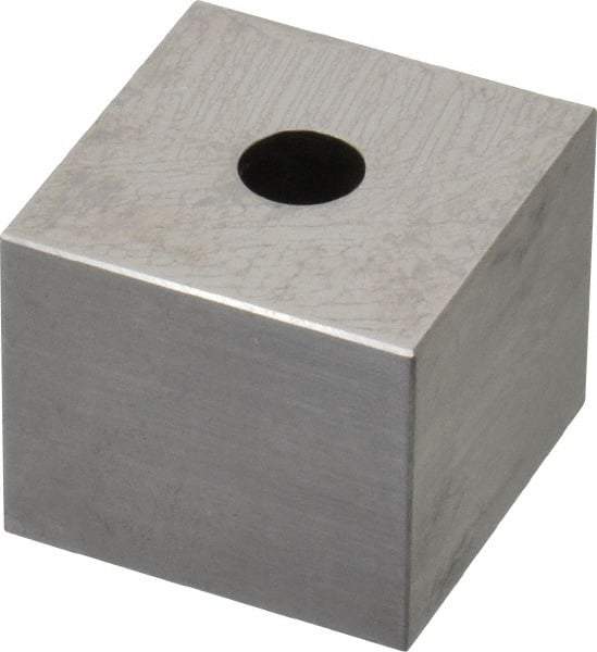 Value Collection - 0.8" Square Steel Gage Block - Accuracy Grade 0, Includes NIST Traceability Certification - Exact Tool & Supply