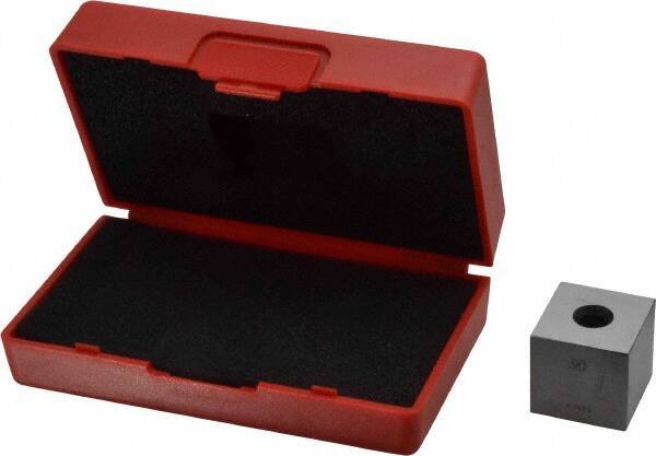 Value Collection - 0.9" Square Steel Gage Block - Accuracy Grade 0, Includes NIST Traceability Certification - Exact Tool & Supply