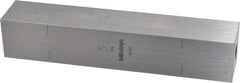 Mitutoyo - 5" Square Steel Gage Block - Accuracy Grade 0, Includes Certificate of Inspection - Exact Tool & Supply