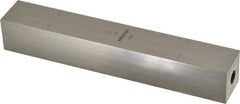 Mitutoyo - 6" Square Steel Gage Block - Accuracy Grade 0, Includes Certificate of Inspection - Exact Tool & Supply