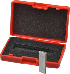 Value Collection - 0.1004" Rectangular Steel Gage Block - Accuracy Grade 0, Includes NIST Traceability Certification - Exact Tool & Supply
