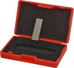 Value Collection - 0.101" Rectangular Steel Gage Block - Accuracy Grade 0, Includes NIST Traceability Certification - Exact Tool & Supply
