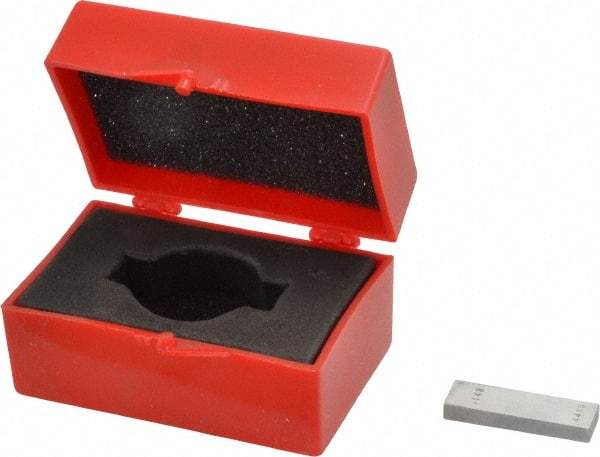 Value Collection - 0.148" Rectangular Steel Gage Block - Accuracy Grade 0, Includes NIST Traceability Certification - Exact Tool & Supply