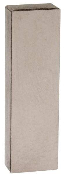 Value Collection - 0.19" Rectangular Steel Gage Block - Accuracy Grade 0, Includes NIST Traceability Certification - Exact Tool & Supply