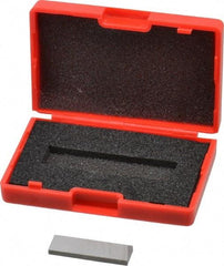 Value Collection - 0.1" Rectangular Steel Gage Block - Accuracy Grade AS-1, Includes NIST Traceability Certification - Exact Tool & Supply