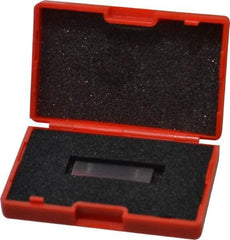 Value Collection - 0.10005" Rectangular Steel Gage Block - Accuracy Grade AS-1, Includes NIST Traceability Certification - Exact Tool & Supply