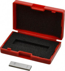 Value Collection - 0.1002" Rectangular Steel Gage Block - Accuracy Grade AS-1, Includes NIST Traceability Certification - Exact Tool & Supply