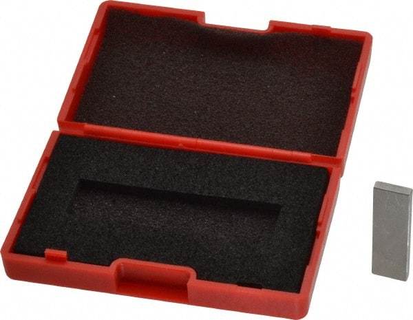 Value Collection - 0.1005" Rectangular Steel Gage Block - Accuracy Grade AS-1, Includes NIST Traceability Certification - Exact Tool & Supply