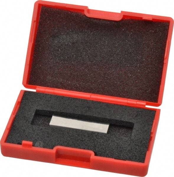 Value Collection - 0.109" Rectangular Steel Gage Block - Accuracy Grade AS-1, Includes NIST Traceability Certification - Exact Tool & Supply