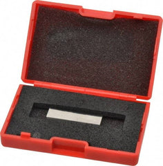 Value Collection - 0.109" Rectangular Steel Gage Block - Accuracy Grade AS-1, Includes NIST Traceability Certification - Exact Tool & Supply