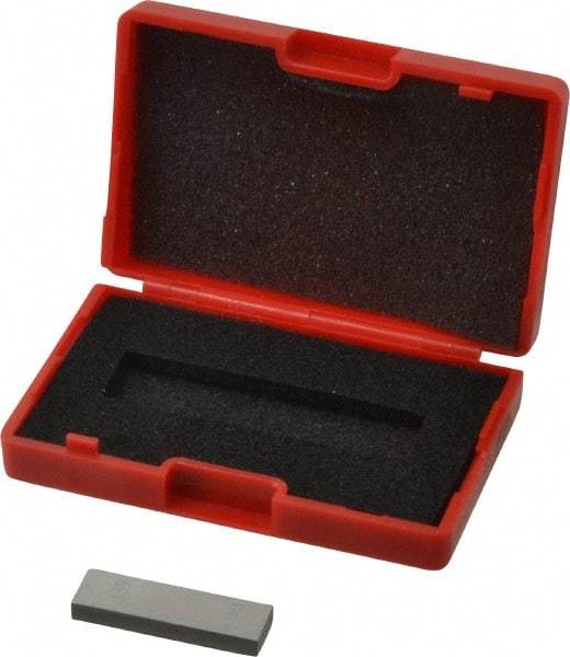 Value Collection - 0.139" Rectangular Steel Gage Block - Accuracy Grade AS-1, Includes NIST Traceability Certification - Exact Tool & Supply
