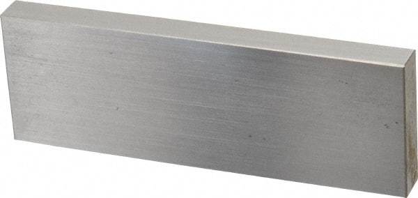 Value Collection - 4" Rectangular Steel Gage Block - Accuracy Grade AS-1, Includes NIST Traceability Certification - Exact Tool & Supply