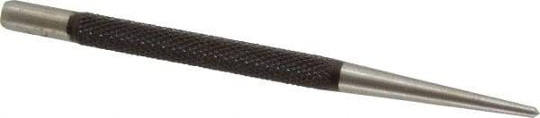 Starrett - 1/16" Center Punch - 3" OAL, Steel - Exact Tool & Supply