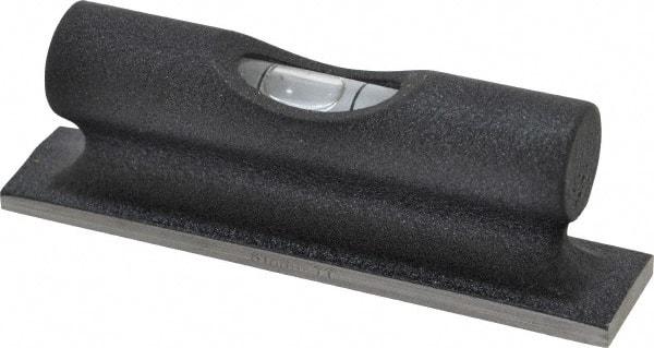 Starrett - 3-3/8 Inch Long, 1 Vial, Bench Level - Cast Iron, 7/8 Inch Wide - Exact Tool & Supply