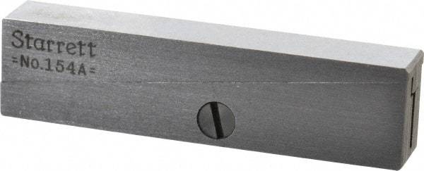 Starrett - 3/8 to 1/2" Adjustable Parallel - 1-3/4" Long x 9/32" Thick - Exact Tool & Supply
