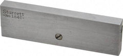 Starrett - 11/16 to 15/16" Adjustable Parallel - 2-11/16" Long x 9/32" Thick - Exact Tool & Supply