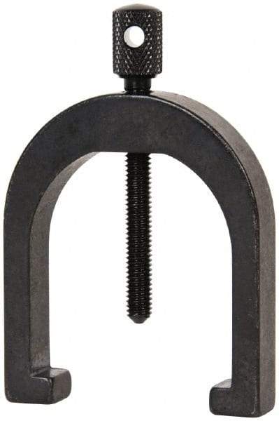 Starrett - 1 Inch Max Capacity of V, 1-5/8 Inch Long x 1-1/4 Inch Wide x 1-1/4 Inch High, V-Block Clamp - 90° V Angle, Hardened Steel Clamp, Use with Model 278 V-Block - Exact Tool & Supply